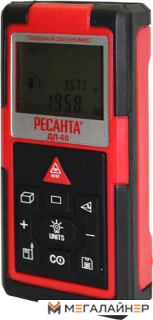 Купить Лазерный дальномер Ресанта ДЛ-60 в Минске с доставкой