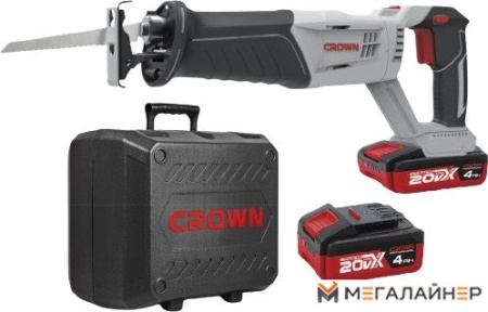Пила сабельная аккумуляторная CROWN CROWN CT25007HX-4 BMC купить в Минске с доставкой
