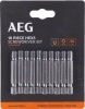 Набор бит AEG Powertools 4932479525 (10 шт)