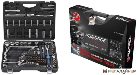 Универсальный набор инструментов FORSAGE F-41251-5 Premium (131 предмет) купить в Минске с доставкой