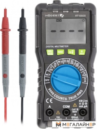 Купить Мультиметр Hogert Technik HT1E600 в Минске с доставкой
