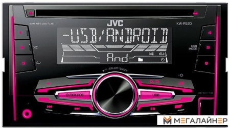 CD/MP3-магнитола JVC KW-R520