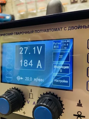 Сварочный полуавтомат GROVERS ENERGY MIG-200 LCD DUAL PULSE