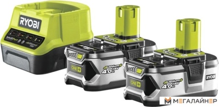 Аккумулятор с зарядным устройством Ryobi RC18120-240 ONE+ 5133003363 (18В/4.0 а*ч + 18В) купить в Минске с доставкой