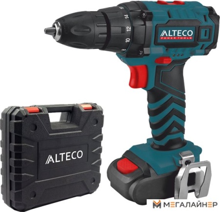 Дрель-шуруповерт Alteco CD 0412 CD 1610.1/16V 27170 (с 1-им АКБ, кейс) купить в Минске с доставкой