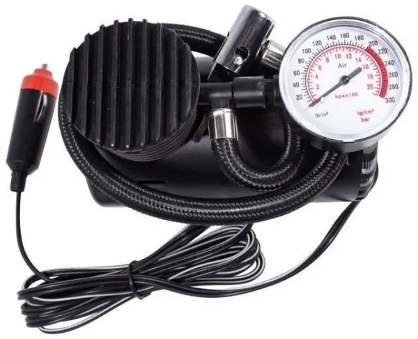 Компрессор автомобильный WMC-011 с набором инструментов, 18л/мин, 8А, 12V WMC TOOLS WMC-011