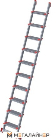 Лестница Новая высота NV 517 алюминиевая 10 ступеней купить в Минске с доставкой