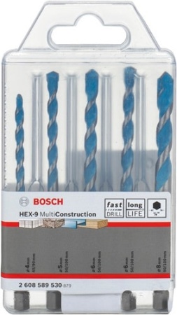 Набор оснастки Bosch 2608589530 (5 предметов)