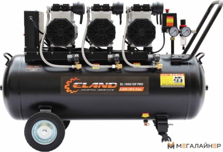 Компрессор безмасляный ELAND EL-10061OF PRO