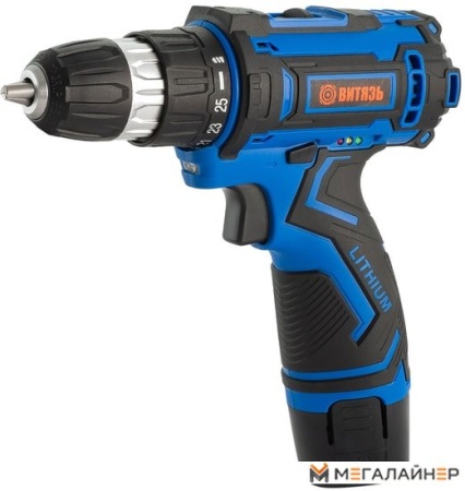 Дрель-шуруповерт Витязь ДА-210-2 18012011 (с 2-мя АКБ, кейс) купить в Минске с доставкой