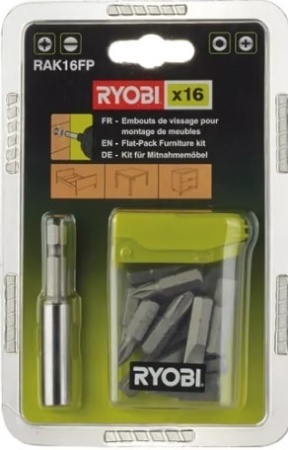 Набор бит Ryobi RAK16FP (16 предметов)