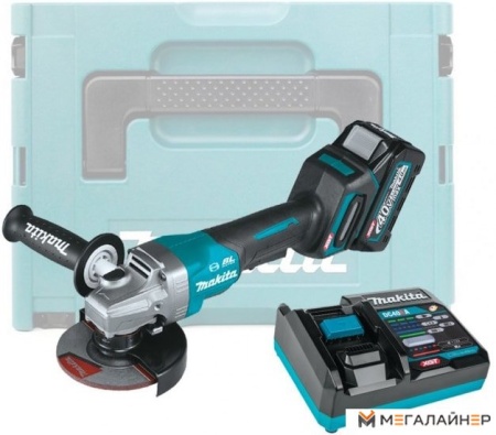 Угловая шлифмашина Makita GA012GZX1 (с 1-им АКБ, кейс) купить в Минске с доставкой