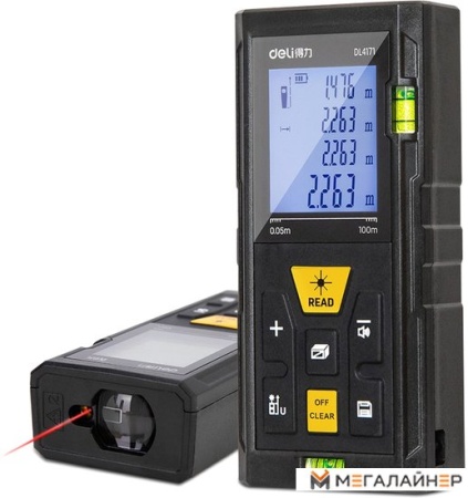 Купить Лазерный дальномер Deli DL4171 в Минске с доставкой