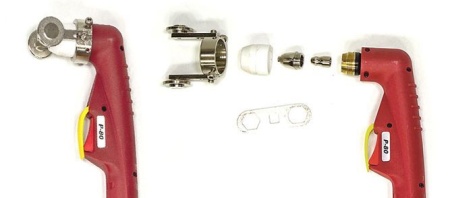 Плазменный Резак Aurora LT81 с прямым подключением М16x1,5 6м HF поджиг