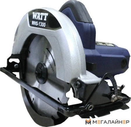 Дисковая пила WATT WHS-1300 6.013.185.00 купить в Минске с доставкой