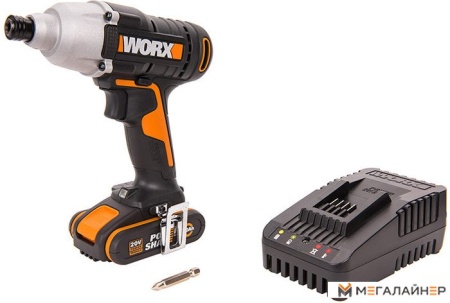 Винтоверт Worx WX291 (с 1-им АКБ, кейс) купить в Минске с доставкой