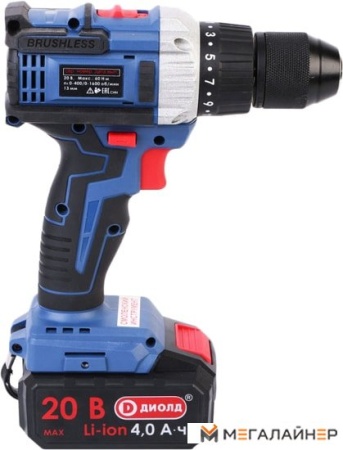 Дрель-шуруповерт ДИОЛД ДЭА-20ЛИ-01 10022149 (с 1-им АКБ) купить в Минске с доставкой