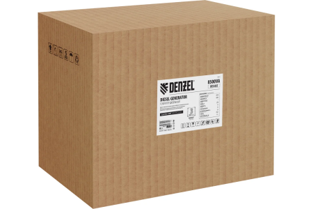 Купить Генератор дизельный DENZEL DES-85E, 8,5 кВт, 230 В, 16 л, электростартер в Минске с доставкой по РБ