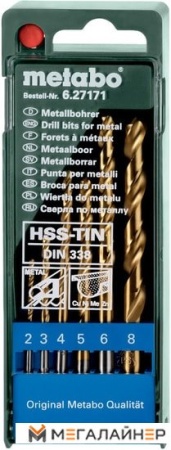 Набор оснастки Metabo 627171000 (6 предметов) купить в Минске с доставкой
