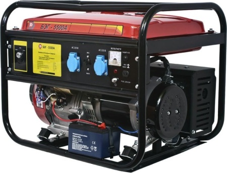 Купить Бензиновый генератор Калибр БЭГ-5500А в Минске с доставкой по РБ