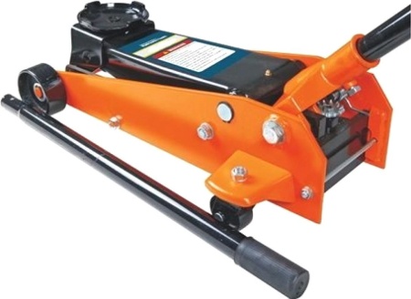 Подкатной домкрат TOR 135-330 (G) 2т