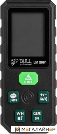 Купить Лазерный дальномер Bull LM 8001 1323465 в Минске с доставкой