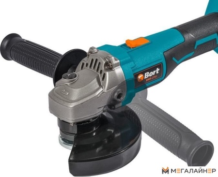 Угловая шлифмашина Bort BWS-21LI (с 2-мя АКБ, кейс) купить в Минске с доставкой
