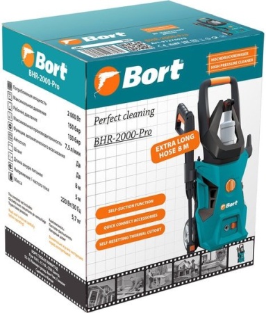 Мойка высокого давления Bort BHR-2000-PRO купить в Минске с доставкой