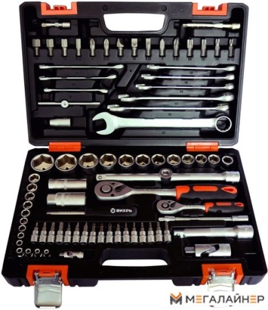 Универсальный набор инструментов Вихрь 73/6/7/3 (82 предмета) купить в Минске с доставкой