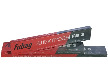 Электроды FUBAG FB 3 D3.0 мм (1.0 кг)