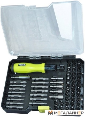 Набор бит Ryobi RAK59SD 59 предметов купить в Минске с доставкой