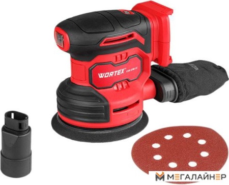 Эксцентриковая шлифмашина Wortex COS 1218-1 E ALL1 Solo 1333435 (без АКБ) купить в Минске с доставкой