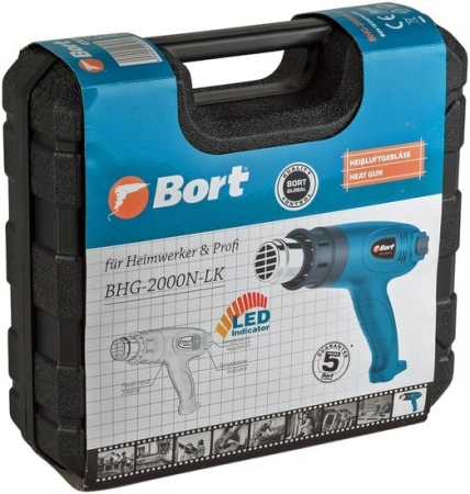 Промышленный фен Bort BHG-2000N-LK купить в Минске с доставкой
