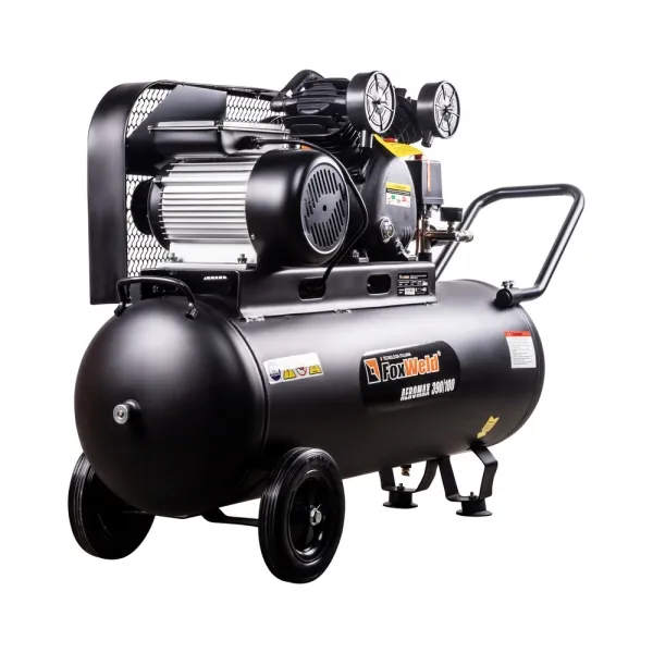 Компрессор масляный ременной Foxweld AEROMAX 390/100
