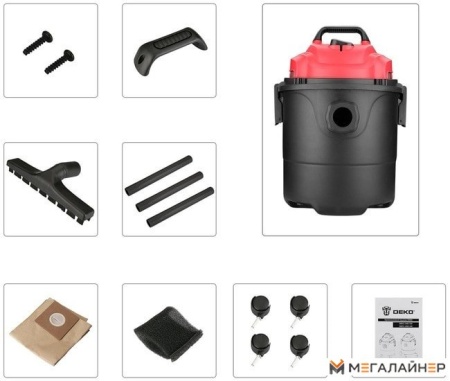 Пылесос Deko DKVC-1400-15P купить в Минске с доставкой