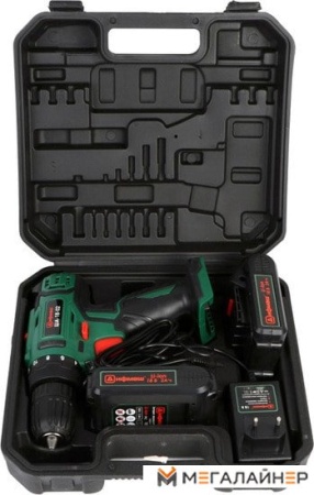 Дрель-шуруповерт Дифмаш ША-18-02 01022318 (с 2-мя АКБ, кейс) купить в Минске с доставкой