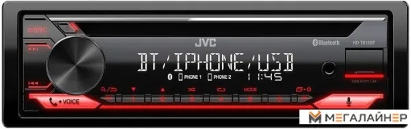 CD/MP3-магнитола JVC KD-T812BT