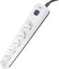 Купить Стабилизатор Powercom SP-06W (1.8м, 6 розеток, белый/серый) в Минске с доставкой