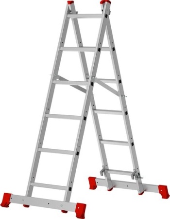 Лестница-трансформер Новая высота NV 1415 помост 6 ступеней купить в Минске с доставкой