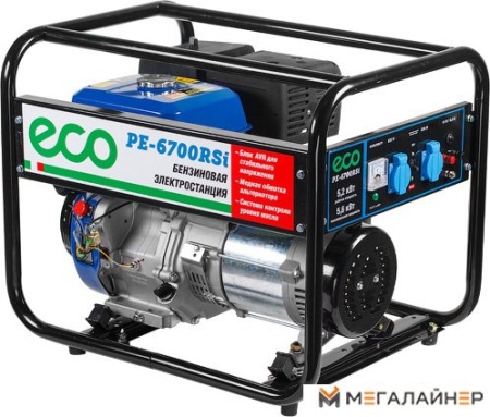 Купить Бензиновый генератор ECO PE-6700RSi в Минске с доставкой по РБ