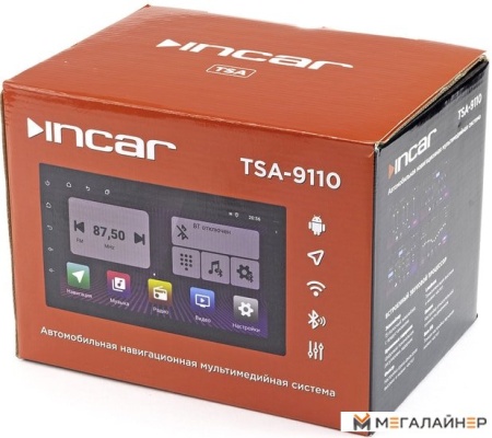 USB-магнитола Incar TSA-9110