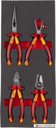 Набор пассатижей Milwaukee 4932493250 (4 предмета) купить в Минске с доставкой