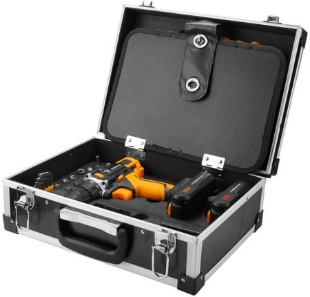 Дрель-шуруповерт Deko DKCD20FU-Li Prem SET 131 063-4137 (с 2-мя АКБ, кейс, оснастка) купить в Минске с доставкой