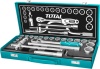 Набор трещотка с головками Total THT141253 (24 предмета)