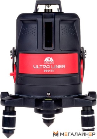 Купить Лазерный нивелир ADA Instruments ULTRALiner 360 2V [A00467] в Минске с доставкой
