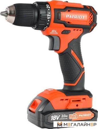 Дрель-шуруповерт Patriot BR 207UES 180301507 (с 2-мя АКБ, кейс) купить в Минске с доставкой