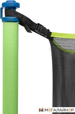 Батут Alpin Inside 3.12 м с защитной сеткой и лестницей