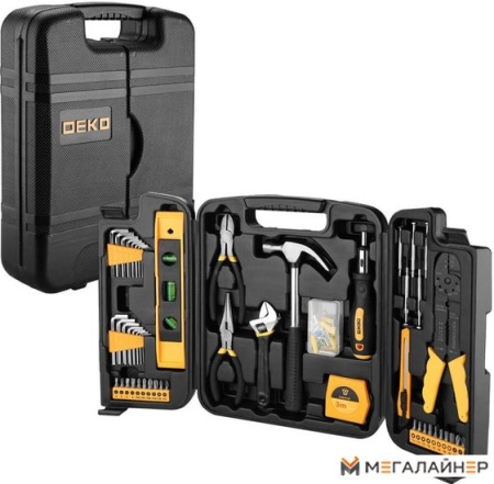 Универсальный набор инструментов Deko DKMT130 (130 предметов) купить в Минске с доставкой