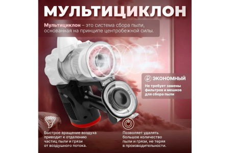 Пылесос бытовой NORMANN AVC-513 купить в Минске с доставкой