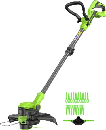 Триммер Greenworks G40LT331 2113507UA (с 1-им АКБ) купить в Минске с доставкой